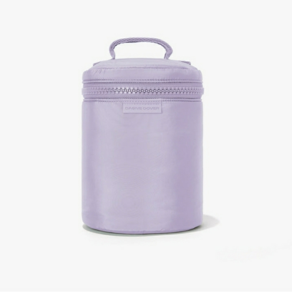 BNWT Dagne Dover Mila large toiletry bag in limited edition *Dusk Violet*